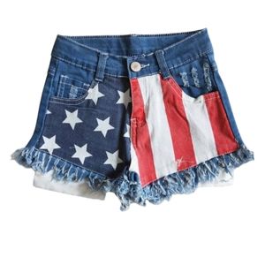 Star & Stripe Denim shorts